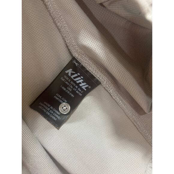 KÜHL Women’s Long Sleeve Performance Button Down Shirt Gray Stretch Hiking Small - Picture 3 of 7